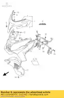 4811105H00YLF, Suzuki, escudo de perna suzuki an burgman a  za an400aza 400 , Novo