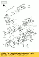 920021531, Kawasaki, bolt,flanged,10x230 en450-a1 kawasaki en kvf ltd w 400 450 500 650 1985 1986 1987 1988 1989 1990 1992 1993 1994 1995 1999 2000 2001 2002 2003 2004 2005 2006, New