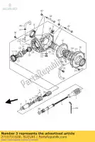 2715731G00, Suzuki, joint, étai arrière suzuki lt a700x kingquad 4x4 700 , Nouveau