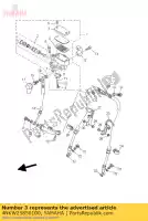 4NKW25850100, Yamaha, conjunto de tapa de depósito yamaha xv xvz xvztf 1300 1600 1996 1997 1998 1999 2000 2001 2002, Nuevo