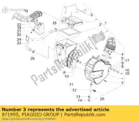 871995, Piaggio Group, Ressort de fermeture du filtre à air aprilia gilera  gp srv zapm55103, zd4m55104, zapm55104 800 850 2007 2009 2012 2016 2017 2018 2019, Nouveau