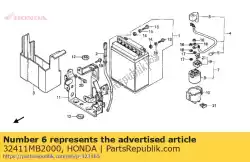 Qui puoi ordinare nessuna descrizione disponibile da Honda , con numero parte 32411MB2000: