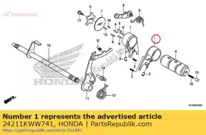 honda 24211KWW741 descrição não disponível - Lado inferior