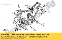 Aqui você pode pedir o nenhuma descrição disponível no momento em Honda , com o número da peça 50100MV1000ZA: