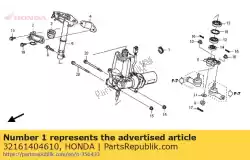 Ici, vous pouvez commander le bande b1, fil auprès de Honda , avec le numéro de pièce 32161404610: