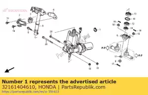 Honda 32161404610 band b1, draad - Onderkant