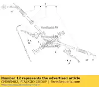 CM085402, Piaggio Group, pompa idraulica freno anteriore (heng tong) piaggio vespa fly gts super liberty rp8c52100 rp8c52300 rp8m45410 rp8m79100 vespa gts vespa gts super zapc526b zapm798g 50 100 125 150 2011 2012 2014 2015 2016 2017 2018 2019, Nuovo