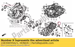 Here you can order the receiver comp., clutch cable from Honda, with part number 22830K95A21:
