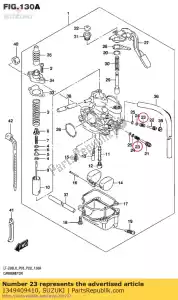 Suzuki 1349409410 primavera - Lado inferior