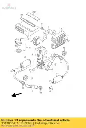 Aqui você pode pedir o bobina, ignição em Suzuki , com o número da peça 3342038A11:
