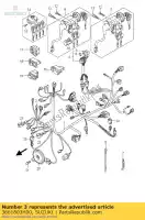 3661803H00, Suzuki, connecteur de couvercle suzuki uh ux 125 150 200 2007 2008 2009 2010 2011, Nouveau