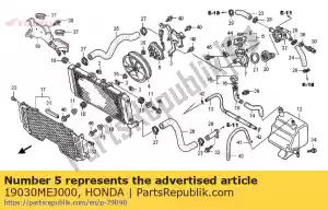 honda 19030MEJ000 motore, ventilatore - Il fondo