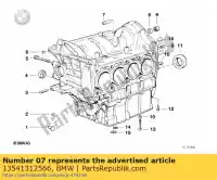 13541312566, BMW, connector bmw  1200 1996 1997 1998 1999 2000 2001 2002 2003 2004, Nieuw