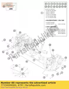 ktm 77330099000 set di guarnizioni 450/505 sx-f - Il fondo