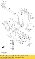 Qui puoi ordinare bullone da Suzuki , con numero parte 015000620A: