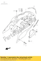 4711024F101LF, Suzuki, deksel, frame, r suzuki gsx hayabusa r ru1 ru2 gsx1300r 1300 , Nieuw