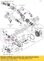 920461168, Kawasaki, Agulha de rolamento, rna490 kawasaki vn classic d fi n gtr  c vn15 a se b mean streak p drifter r j g f h e vulcan nomad l tourer 15 15se 1500se vn1500 1500 vn1600 1400gtr abs zg1400 kact 1600 1400 , Novo