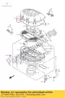 1374647H00, Suzuki, gasket,cap suzuki gsx r 1000 2009 2010 2011 2012 2014 2015 2016, New