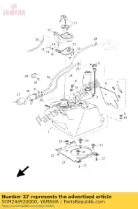 yamaha 5GM244920000 bosch, pompe à carburant - La partie au fond