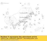 1B001538, Piaggio Group, llaves y kit de interruptores piaggio mp mp3 mp3 350 maxi sport zapm860x, zapta10w zapm86100, zapm86101 zapm86200, zapm86202 zapta10x zapta1100, zapta19l zapta1200 zapta1200, zapta1201 zapta1202 zapta1202, zapta1204 zapta130 zaptd1102,  zaptd120 125 250 300 350 400 500 2007 2008 2009 , Nuevo