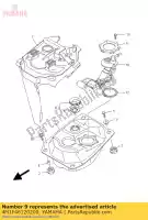 4M1F46120200, Yamaha, guarnizione, cappuccio yamaha t 135 2009 2011 2014, Nuovo