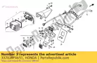 33703KF0651, Honda, brak opisu w tej chwili honda xr 600 1990, Nowy