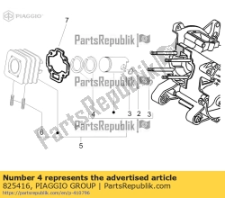 Aprilia 825416, Pakking ring, OEM: Aprilia 825416