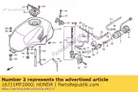 16711MF2000, Honda, supporto, filtro honda (l) japanese domestic / nc29-100 cbr cbrr (g) japanese domestic / nc23-100 nt ntv pc vfr vt vtx xl xrv 400 600 650 750 800 900 1000 1300 1986 1987 1988 1989 1990 1991 1992 1993 1994 1995 1996 1997 1998 1999 2000 2001 2002 2003 2004 2005, Nuovo