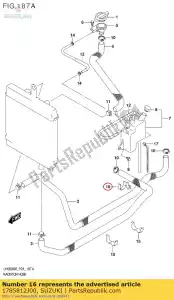 Suzuki 1785812J00 w?? bez wylotu - Dół