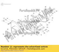 613216, Piaggio Group, striscia ape mc349b0d2 vin: zapt2d4mc, zapt3e9ac, motor: ldw422 zapt10000 422 2005 2006 2007 2008 2009 2010 2011 2012 2013 2014 2015 2016 2017 2018 2019 2020 2021 2022, Nuovo