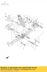 mbk m1705002 van Yamaha, met onderdeel nummer 5D7F217F0000, bestel je hier online: