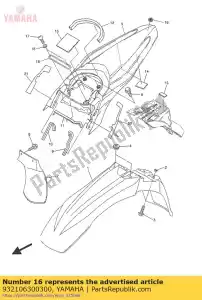 yamaha 932106300300 o-ring - Il fondo