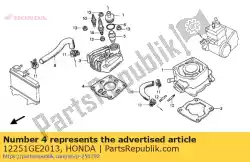 Here you can order the gasket, cylinder head from Honda, with part number 12251GE2013: