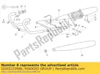 GU03123900, Piaggio Group, expansion chamber moto-guzzi california california alum tit pi cat california ev ev touring pi california ev pi cat california ev v california jackal california special california special sport california special sport al pi california stone california stone metal pi calif, New