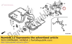 Honda 50311MCAA80 blijf comp, abs mod - Onderkant