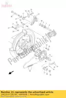 1AE253710100, Yamaha, Barra, tensione yamaha fz fzs genesis fzssp fazer fzss 750 600, Nuovo