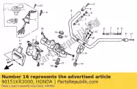 90151KR3000, Honda, boulon, douille, 7x32 honda ca cmx 125 250 1995 1996 1997 1998 1999, Nouveau