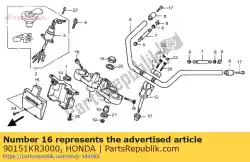 Here you can order the bolt, socket, 7x32 from Honda, with part number 90151KR3000: