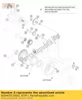 60040015000, KTM, engrenagem dupla w.cpl.49-t / 10-t 03 ktm adventure rc super enduro 950 1190 1300 2002 2003 2004 2006 2007, Novo