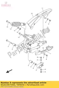 yamaha 902010875900 podk?adka talerzowa (3l6) - Dół