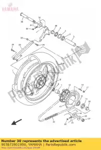 yamaha 903872801900 collier - La partie au fond