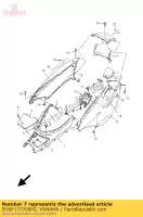 5DSF177J00P0, Yamaha, pokrywka 2 yamaha yp 125 180 2006, Nowy