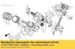 Aqui você pode pedir o pistão, rr. (0,50) em Honda , com o número da peça 13107MBT306: