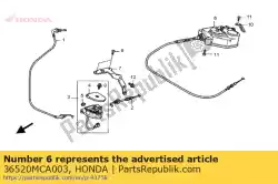 Here you can order the actuator assy. From Honda, with part number 36520MCA003: