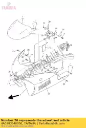 Here you can order the nut from Yamaha, with part number 4A0283640000: