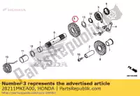 28211MKEA00, Honda, pinion, kick starter(24t) honda crf450rxh usa type crf450r 450 , New