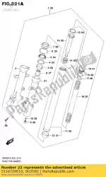 Here you can order the metal,slide from Suzuki, with part number 5116726E10: