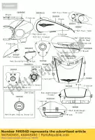 560540403, Kawasaki, marchio, serbatoio carburante, rh kawasaki vn voyager custom k classic e d b c f tourer a abs vulcan lt g vn1700 1700 , Nuovo