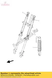 yamaha 4ES22212G000 primavera (k = 4,8) - Lado inferior