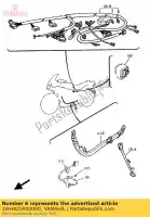 1WH825900000, Yamaha, conjunto de cablagem yamaha fj 1200, Novo